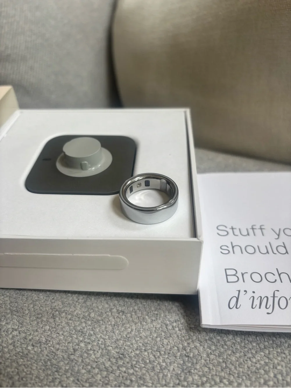Oura sleek wearable